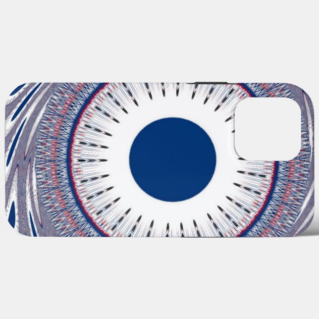Chic Energetic Eye Design: Ein mesmerisierendes Mu Case-Mate iPhone Hülle (Rückseite (Horizontal))