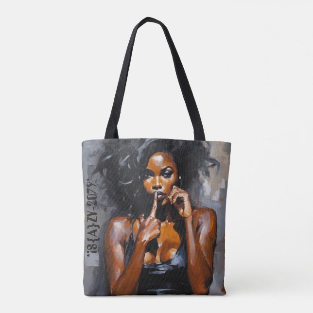 "Chic Essentials Tote Bag Tasche (Rückseite)