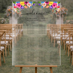 Chic et coloré fleur sauvage mariage