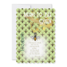 Chic Faith Lime Grün Biene Matrix Königin Gold