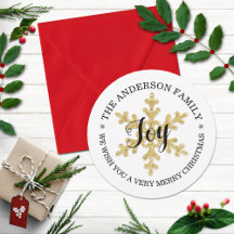 Chic Festive Snowflake