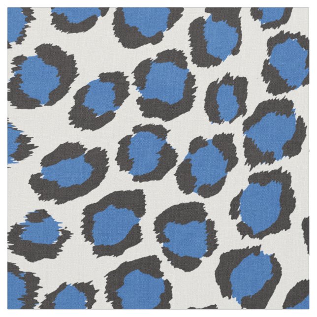 Chic fett aquamarines, blaues Muster Stoff (Nahaufnahme)