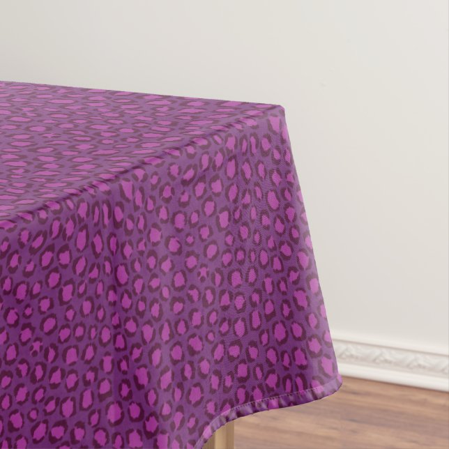 Chic fett lila Muster Tischdecke (Beispiel)