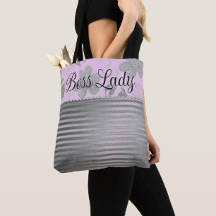 Chic Floral "Boss Lady" Tasche