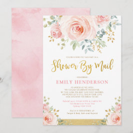 Chic Floral Brautparty By Mail Quarantine Party Einladung