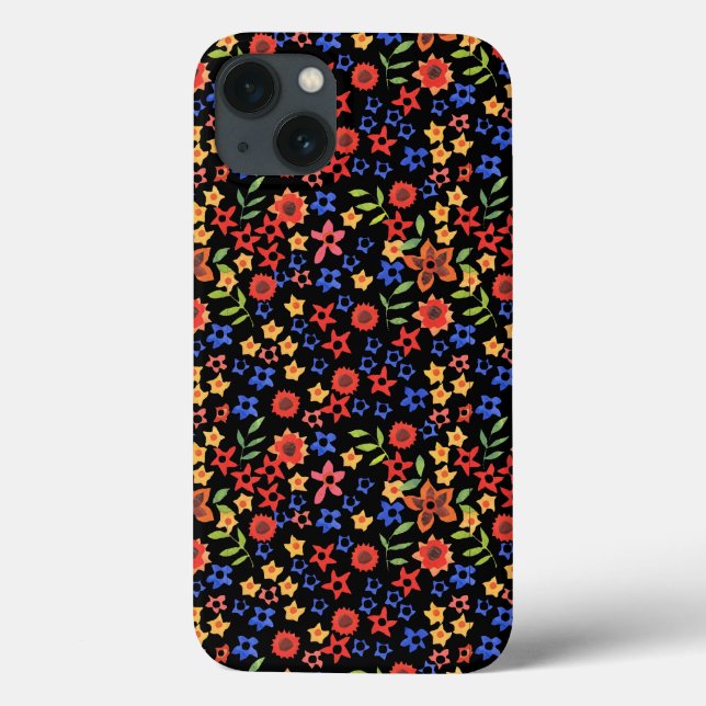 Chic Floral Miniprint Custom iPhone 6 Xtreme Fall Case-Mate iPhone Hülle (Rückseite)