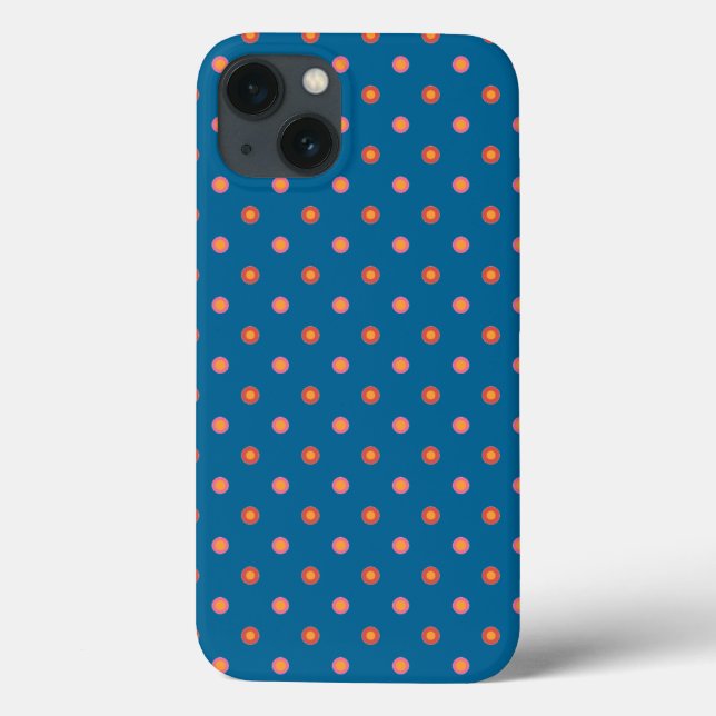 Chic Folk Art Collection Polka Dot iPad Mini Fall Case-Mate iPhone Hülle (Rückseite)