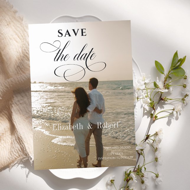 Chic Foto Save the Date (Von Creator hochgeladen)