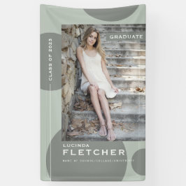 Chic Fotovorlage Graduate Party Banner