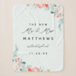 Chic French Garden Floral Peony New Mr. & Mrs. Sherpadecke<br><div class="desc">Chic French Garden Floral Peony Border Design - mit handgemalten Aquarell-Blume und Blattwerk, und eleganten Drehkalligraphie-Schriftart. Ein charmantes Vintages Aussehen in einer pastellfarbenen Palette, die sich perfekt für eine Hochzeit im Frühjahr oder Sommer im Garten eignet. Mit Gefühlen der französischen Landschaft wird dieses romantische Blumendesign Ihr Land, Ihre Scheune oder...</div>