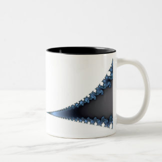 Chic Geek-Fraktal-Kaffee-Tasse Zweifarbige Tasse