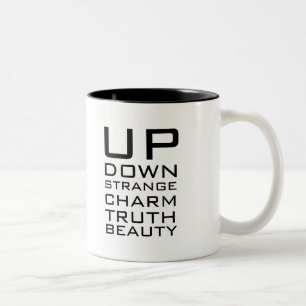 Chic Geek Quarks-Kaffee-Tasse Zweifarbige Tasse