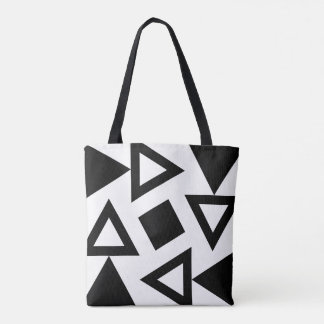 Chic Geometric Triangle Muster Tote Bag Tasche