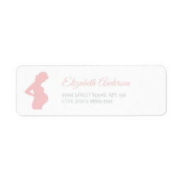Chic Girl Baby Dusche Schwangere Frau Baby Bump