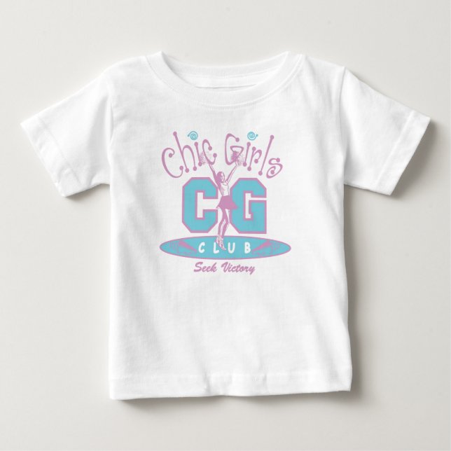 Chic Girls Baby T-shirt (Vorderseite)