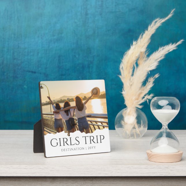 Chic Girls Trip | Girls-Wochenende Custom-Foto Fotoplatte (InSitu)