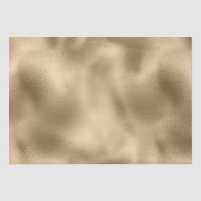 Chic Glam Gold Seidenpapier (Vorderseite)