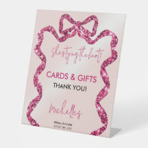 Chic Glitzer Pink Bow Sie bindet den Knoten