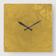 Chic Gold Abstrakt Floral