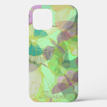 Chic Gold Butterfly Pistachio Violet