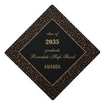Chic Gold Confetti 20XX Année Typographie Élégante