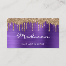 Chic Gold Glitzer Tropfens Stylist