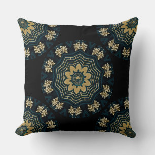 Chic Gold & Green Asian Style 2 Kissen