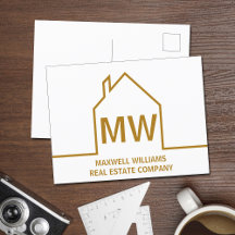 Chic Gold House Real Anwesen Company Marketing