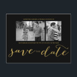 CHIC GOLD PRINT | SAVE THE DATE POSTCARD ANKÜNDIGUNGSPOSTKARTE<br><div class="desc">DAS IST EIN IMITAT GOLD FOIL DRUCKEN GRAFIK,  DAS SICH ALS GOLDFOLIE ERSCHEINT. WENN SIE FRAGEN ODER BEDENKEN ÜBER DAS PRODUKT HABEN,  KONTAKTIEREN SIE MICH BITTE ÜBER MEINE GESCHICHTE.</div>