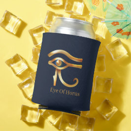 Chic Golden Eye of Horus , ägyptische Hieroglyphen Dosenkühler