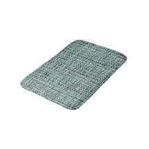 Chic Gray Seafoam Blue Green Boucle Woven Muster