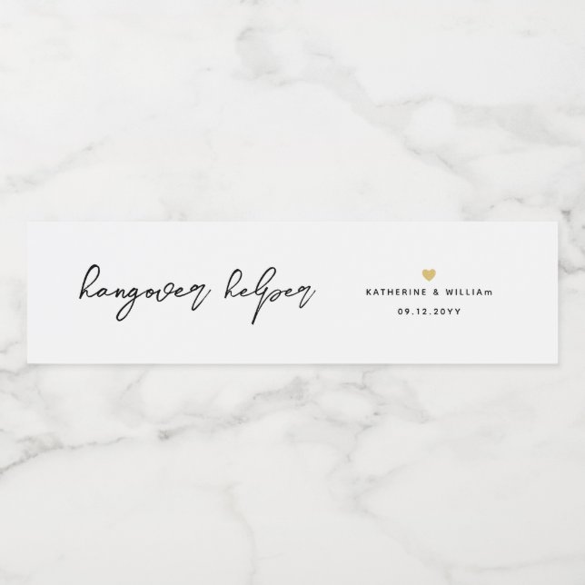 Chic Hangover Helper (Einzelnes Label)