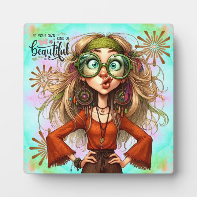 Chic Hippie chic belle plaque de table (Devant)