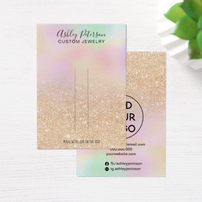 Chic holographique ombre parties scintillant écran (Bureau)