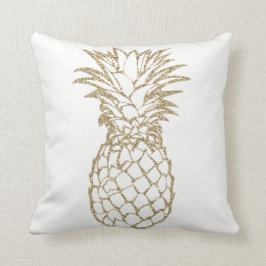 Chic-Imitat-Glitzer-Ananasthrow-Kissen-Kissen Kissen