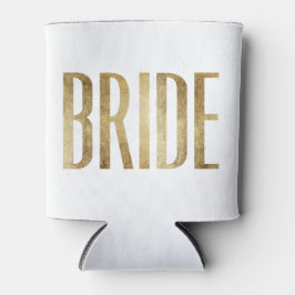 Chic Imitate Gold Bridge Junggeselinnen-Abschied Dosenkühler