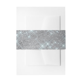 Chic Imitats Glitzer Sparkling Diamonds Brautparty Einladungsbanderole