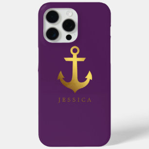 Chic Imitats Gold Foil Ankerplatz Case-Mate iPhone Hülle