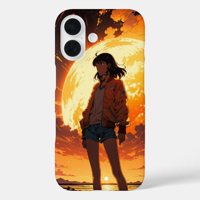 Chic iPhone 16 Coque - Un cadeau parfait pour elle (Verso)