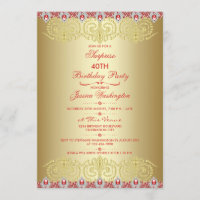 Chic Jewel Tiaras und Fleur De Lys Surprise Party
