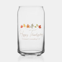 Chic Joyeux Thanksgiving Feuilles Entreprise Perso