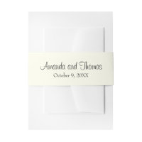 Chic-Kalligrafie-Elfenbeinhochzeit