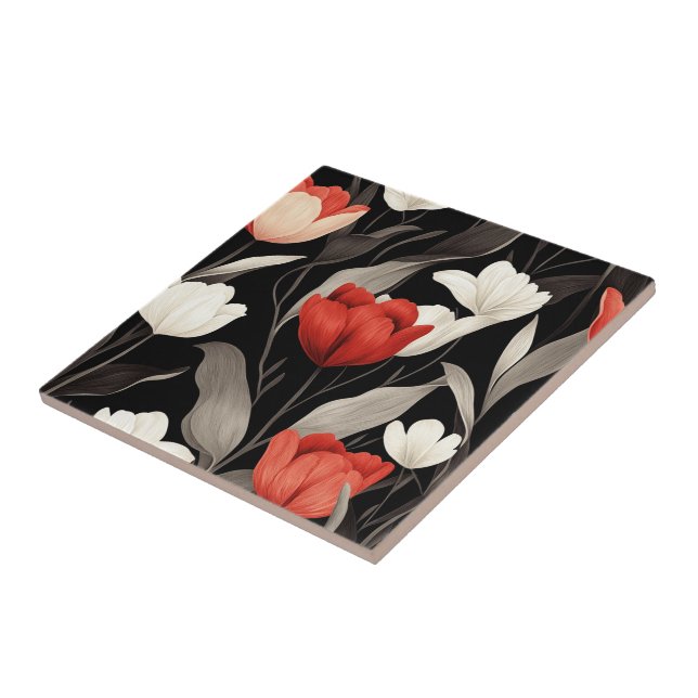 Chic Kitchen Tulip Keramik Tiles Fliese (Seite)