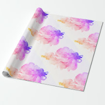 Chic künstlerisch abstrakte Aquarellfarbe weiß