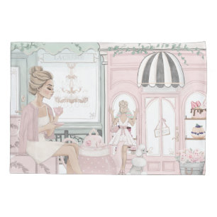 Chic Ladys French Bakery Teatro Sociale Basso Kissenbezug