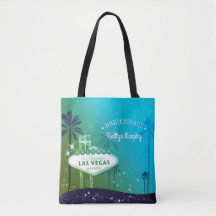 Chic Las Vegas Wedding Bridesmaid Geschenk