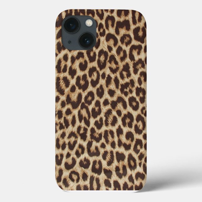 Chic Leopard iPhone ID Case (Rückseite)