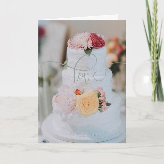 Chic Lifestyle Design Mariage Carte de voeux (Devant)