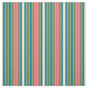 Chic Lily Pond Deckchair Streifenmuster-Stoff Stoff