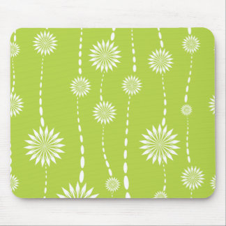 Chic-Limone grüne Blumencomputer-Maus Mousepad